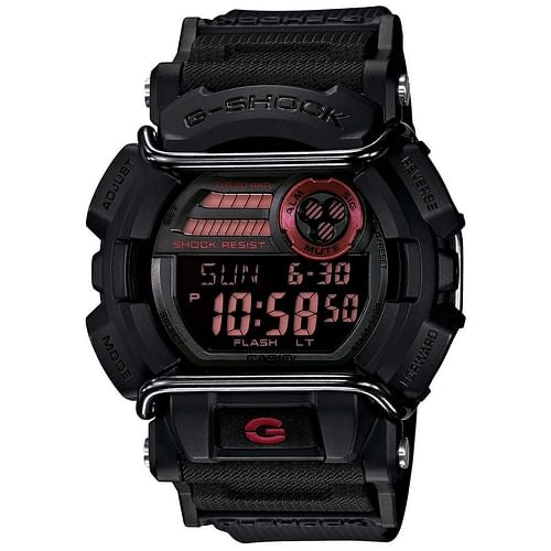 G-Shock GD400-1CR Men's Black Resin Sport Watch Yellow Crius