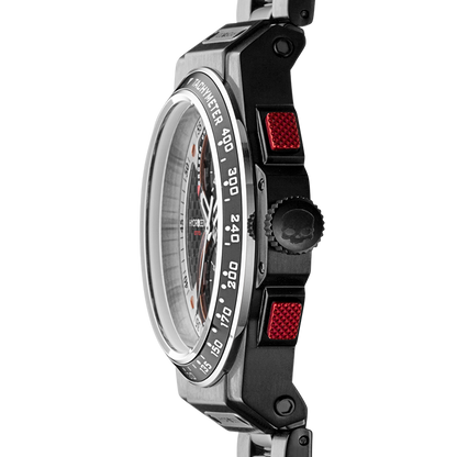 Otto Chrono All Black Bracelet Ruby Alcestis