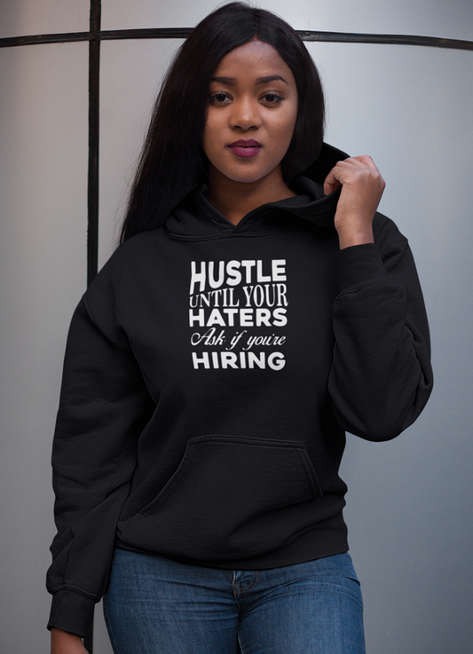 Hustle Until Haters Women Hoodie Scorpius