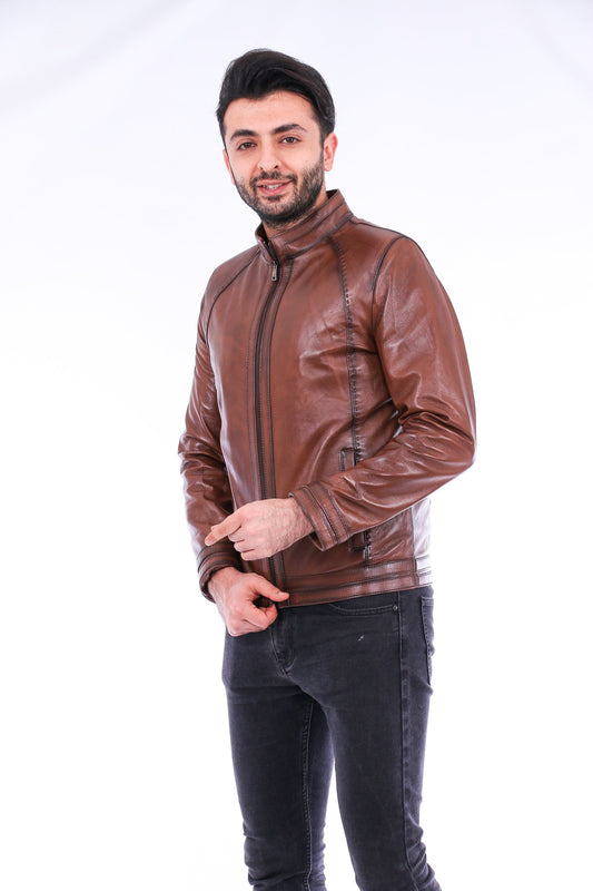 Dolcedo Biker Jacket Sangria Iapetus