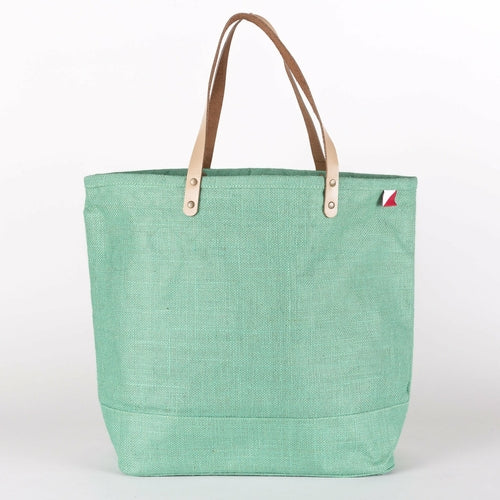 Big Jute Colored Tote Bags Vesuvianite