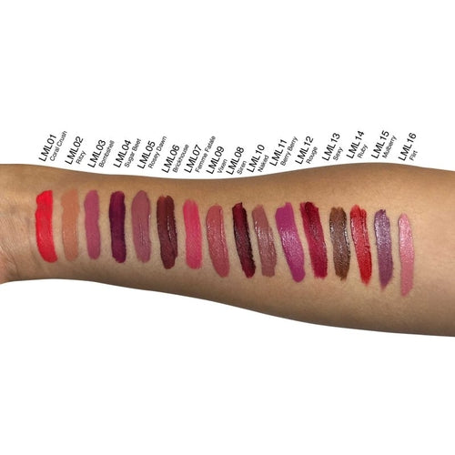 Liquid to Matte Lipstick - Rouge - LML12 | Paraben free, Gluten free, Amaranth Oscar