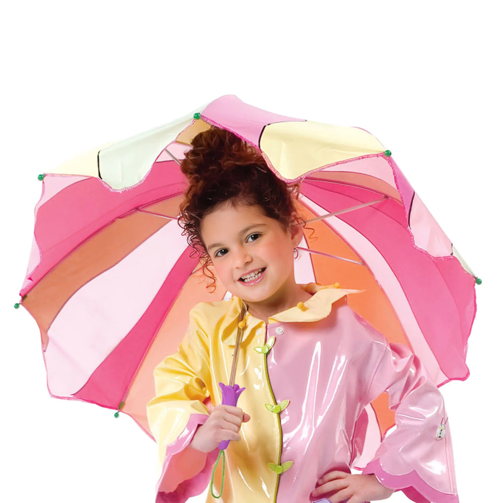 Lotus Flower Umbrella Magenta Ash