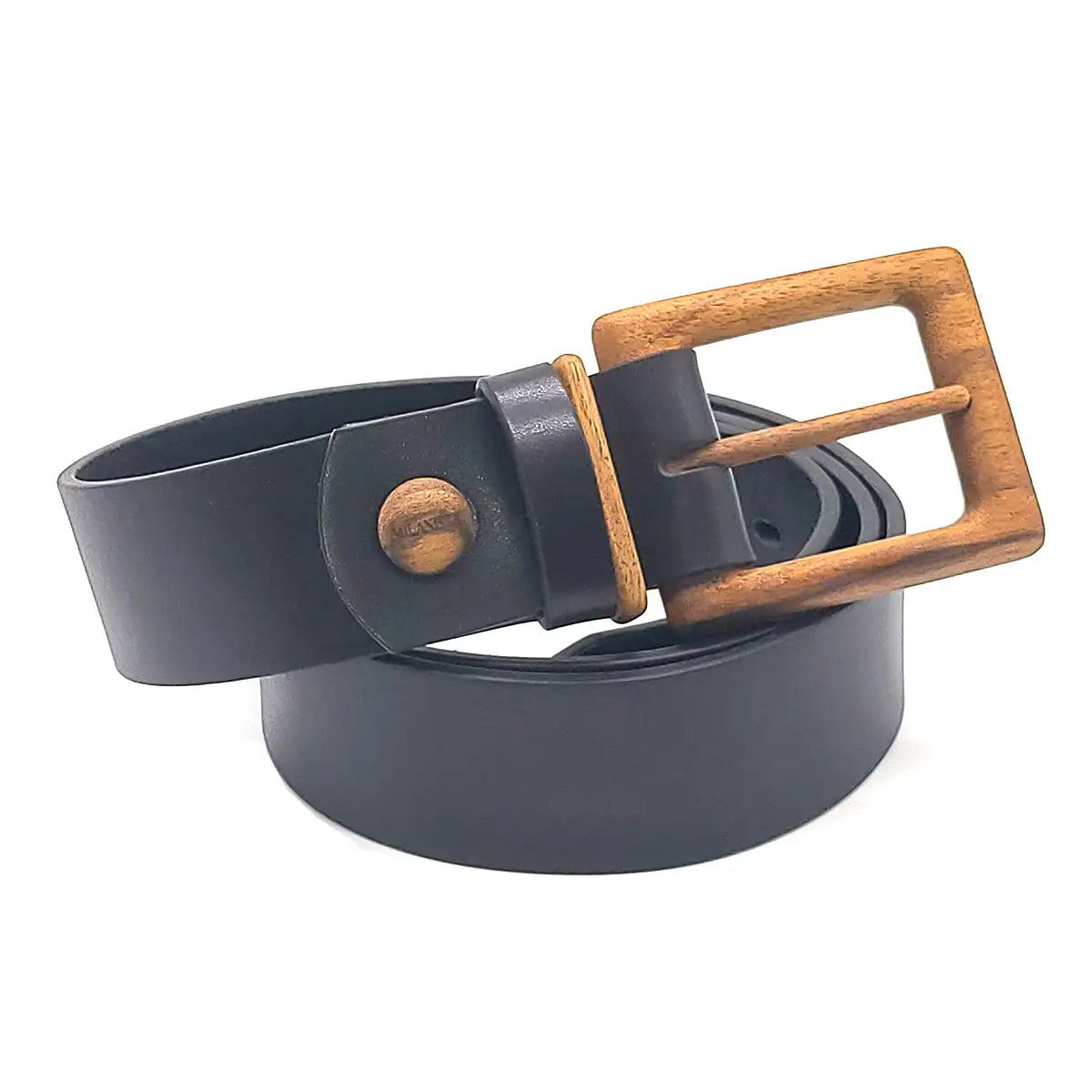 Luxury Wood Belt Olympus Empathy Milanista 401 Green Beech