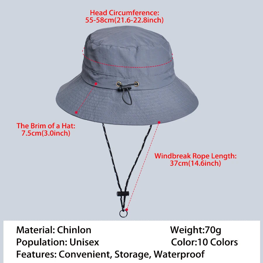 Sun Hat Quick Dry Waterproof Women Lightweight Fishing Hat with Maroon Asteria