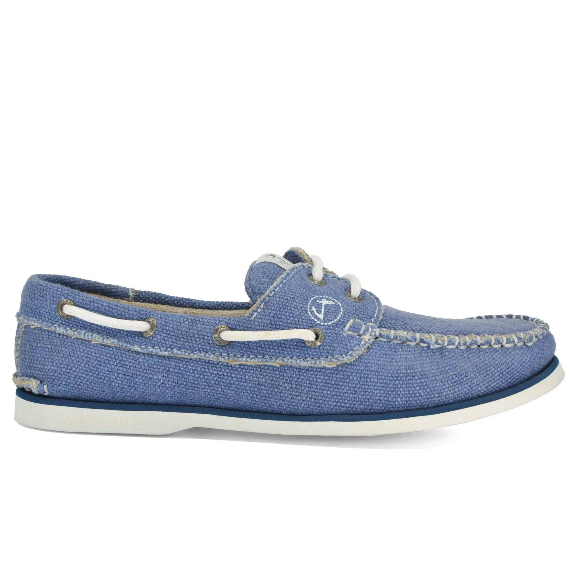 Men Hemp & Vegan Boat Shoe Fidden Amethyst Hestia