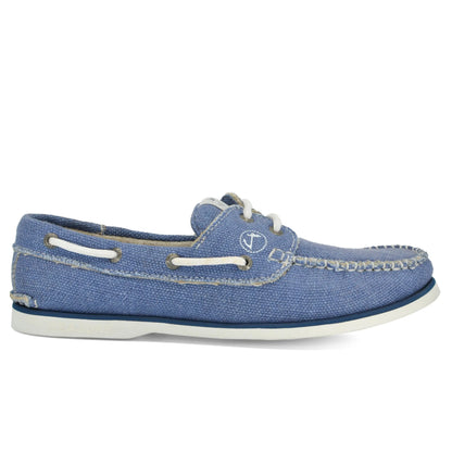 Men Hemp & Vegan Boat Shoe Fidden Amethyst Hestia