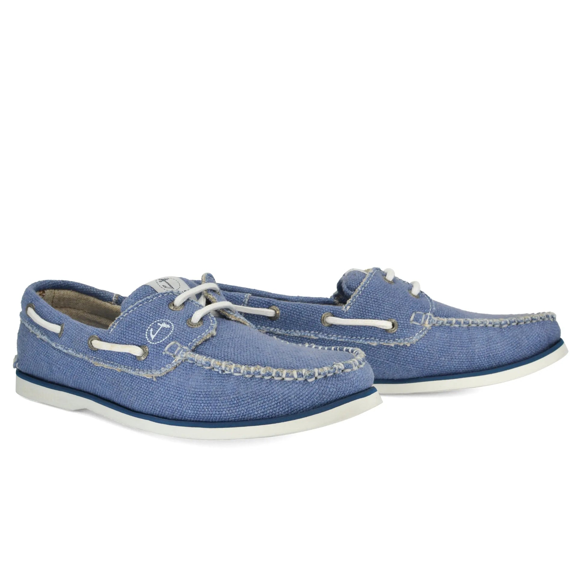 Men Hemp & Vegan Boat Shoe Fidden Amethyst Hestia