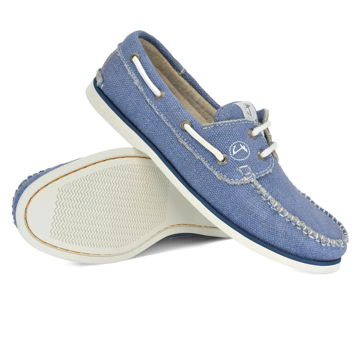 Men Hemp & Vegan Boat Shoe Fidden Amethyst Hestia