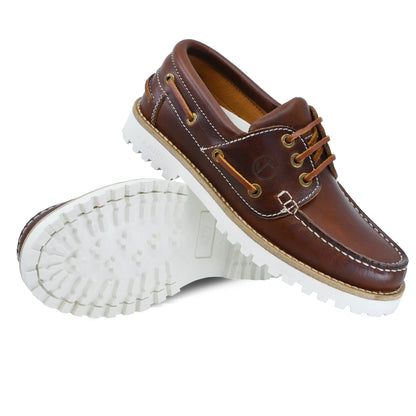 Women Boat Shoe Alankuda Amethyst Hestia