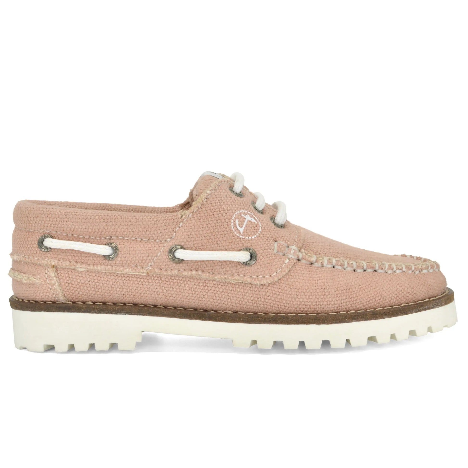 Women Hemp & Vegan Boat Shoe Pasjaca Amethyst Hestia