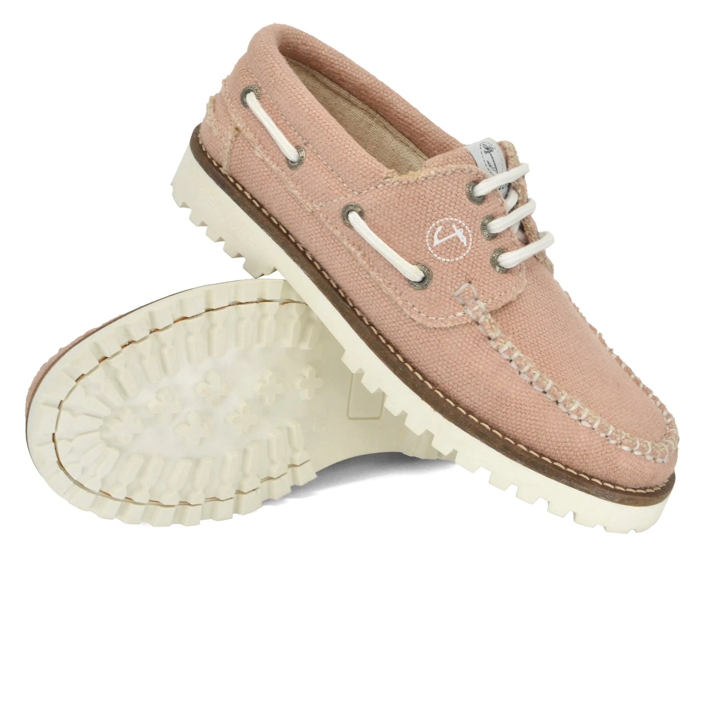 Women Hemp & Vegan Boat Shoe Pasjaca Amethyst Hestia