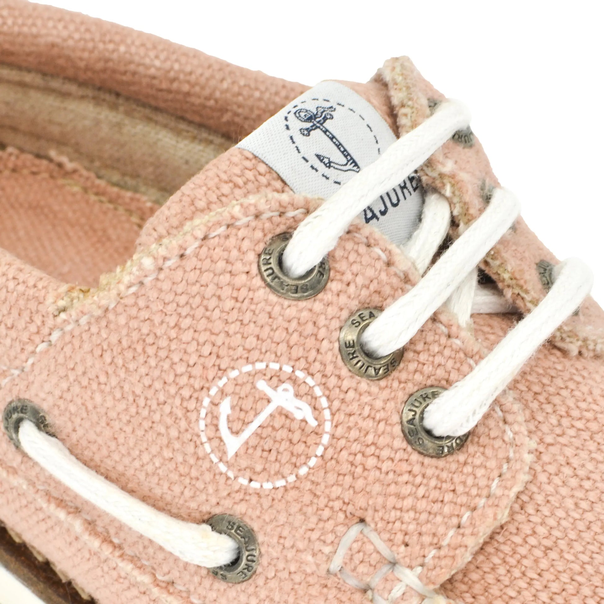 Women Hemp & Vegan Boat Shoe Pasjaca Amethyst Hestia