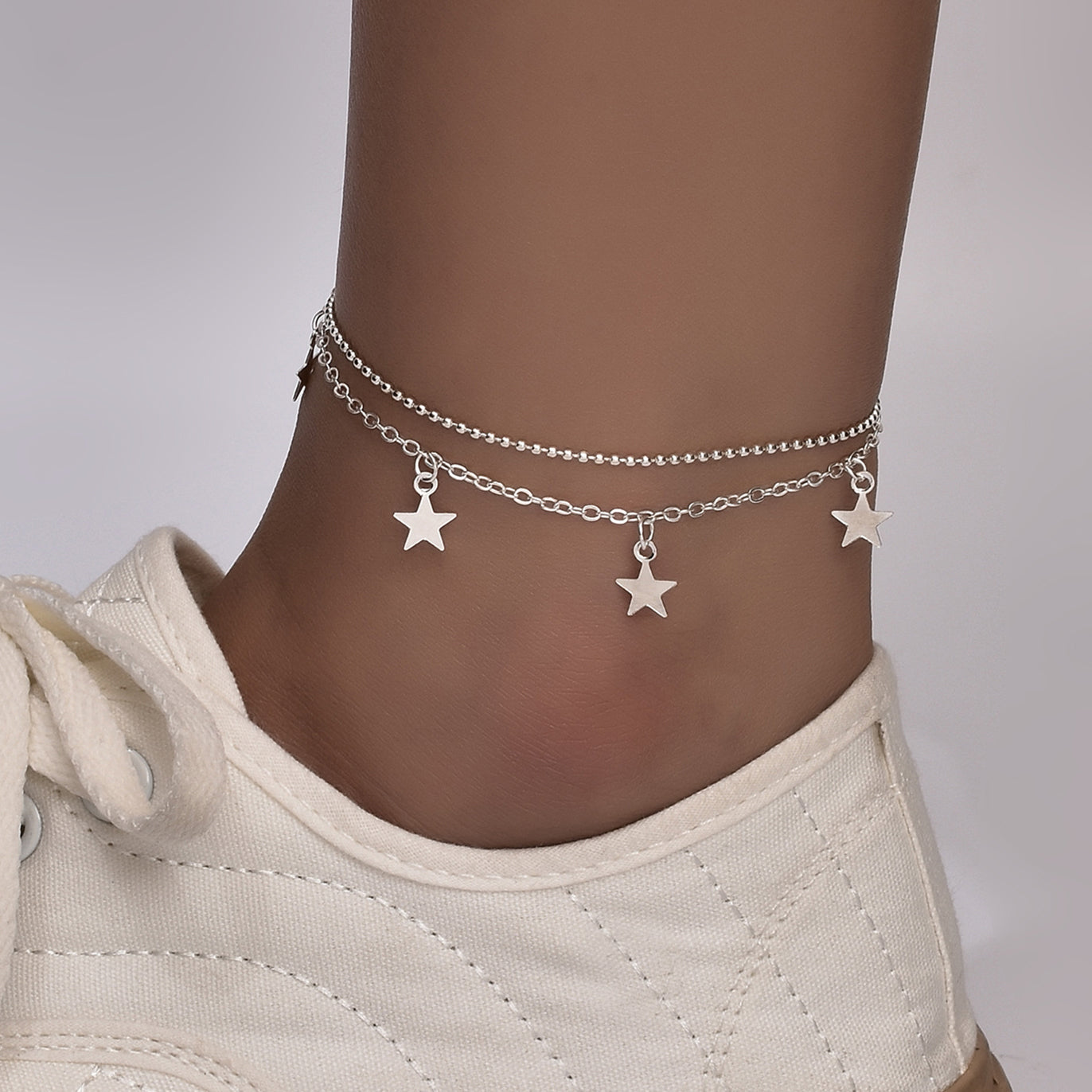 Boho Butterfly Charm Anklet For Women Gold/Silver Red Iphigenia