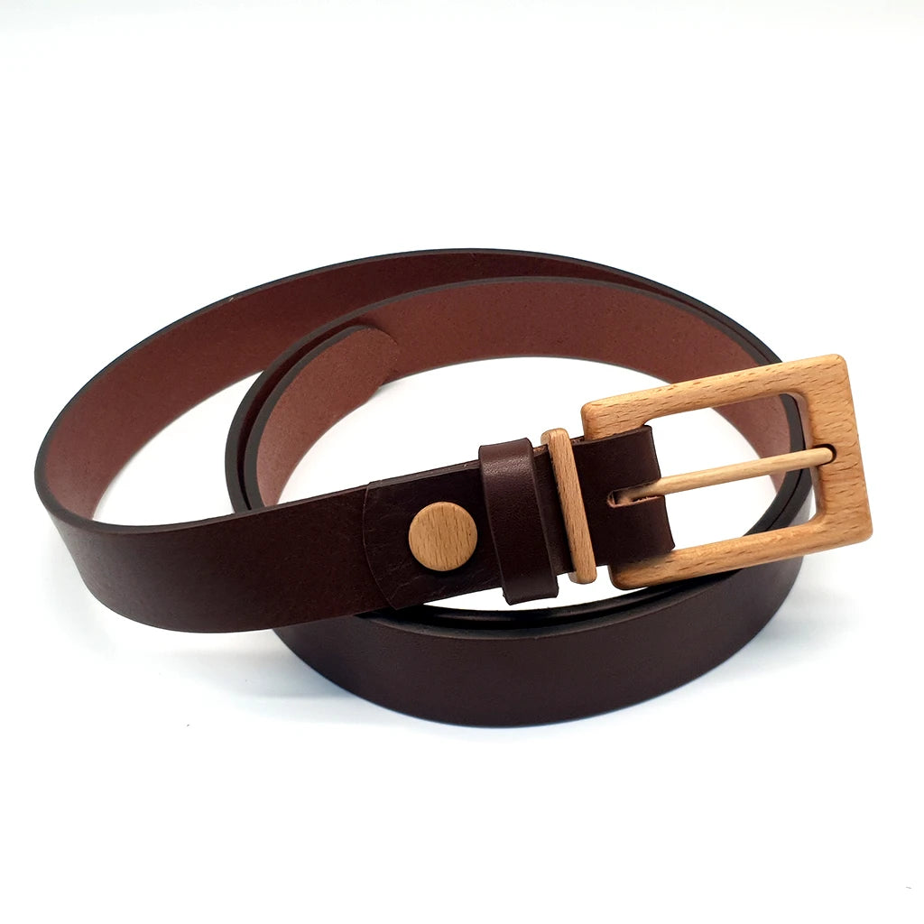 Luxury Wood Belt Sagarmatha Brave 304 Green Beech