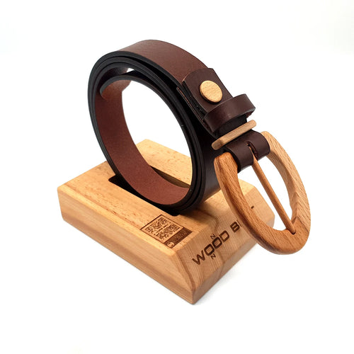 Luxury Wood Belt Sagarmatha Clever 304 Green Beech