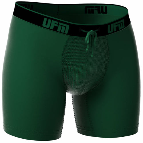 UFM Boxer Brief 6" - Polyester REG Support Maroon Mango