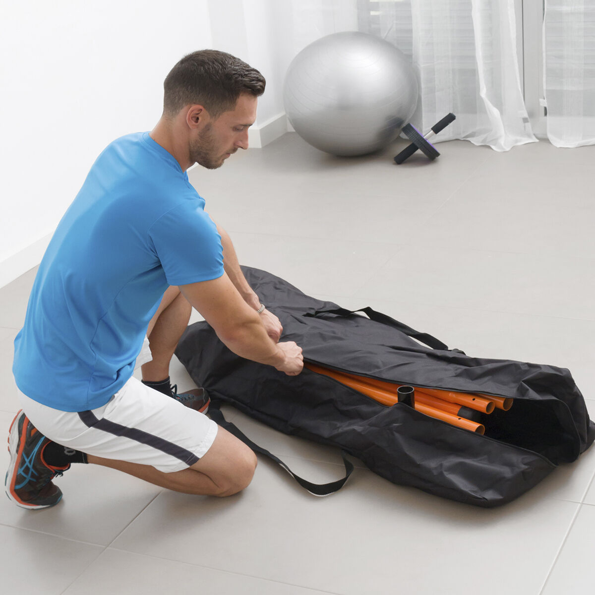 Full Body Pull-Up Station with Exercise Guide InnovaGoods Bigbuy