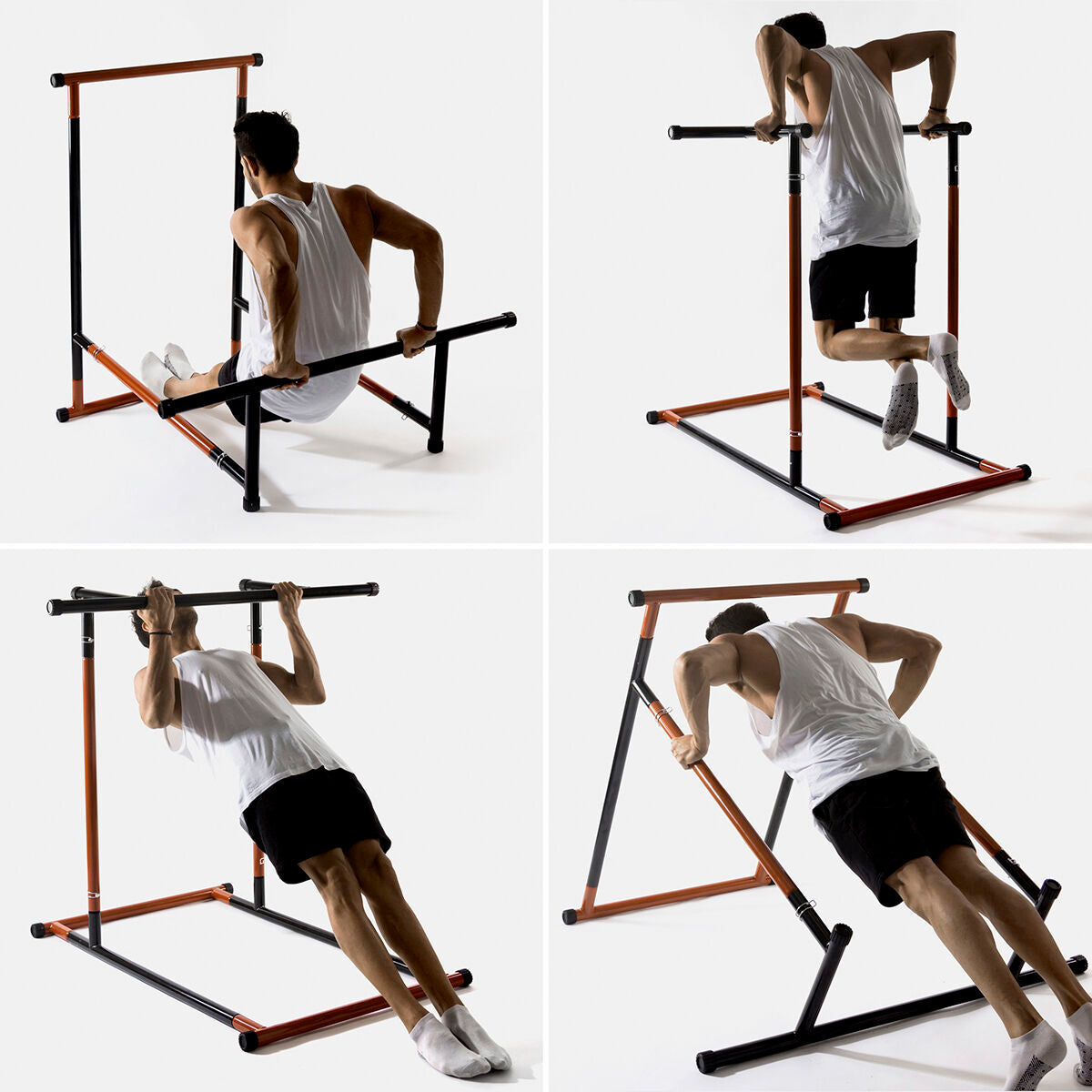 Full Body Pull-Up Station with Exercise Guide InnovaGoods Bigbuy