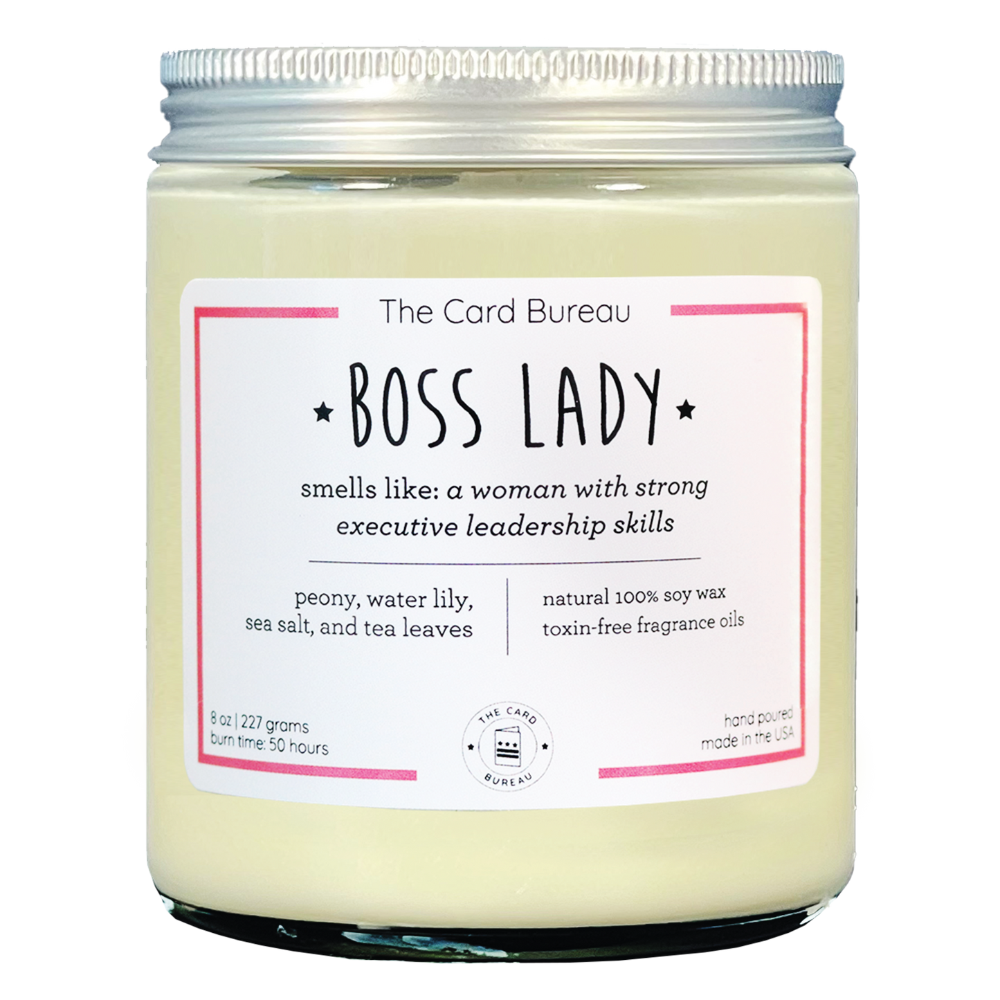 Boss Lady Candle Fuchsia Uranus