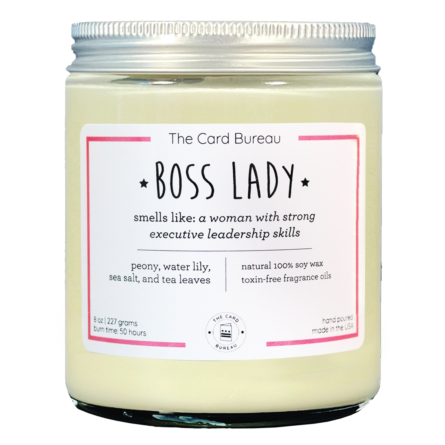 Boss Lady Candle Fuchsia Uranus