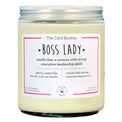 Boss Lady Candle Fuchsia Uranus