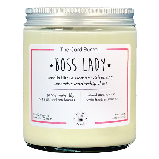 Boss Lady Candle Fuchsia Uranus