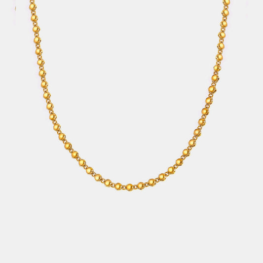 18K Gold-Plated Copper Necklace 18K Gold-Plated Copper Necklace