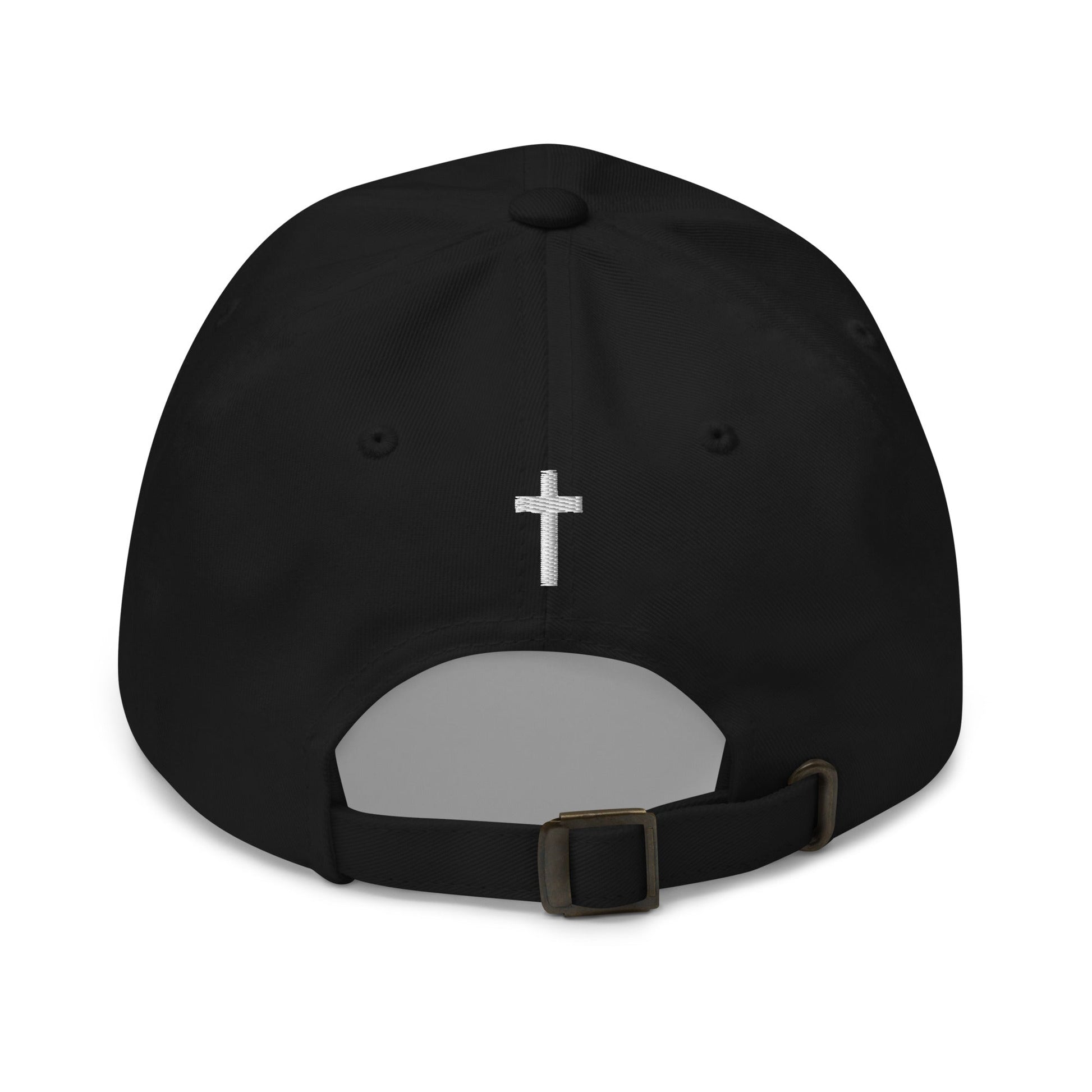 Embroidered Adjustable Baseball Cap, Faith - F/b Grey Coco