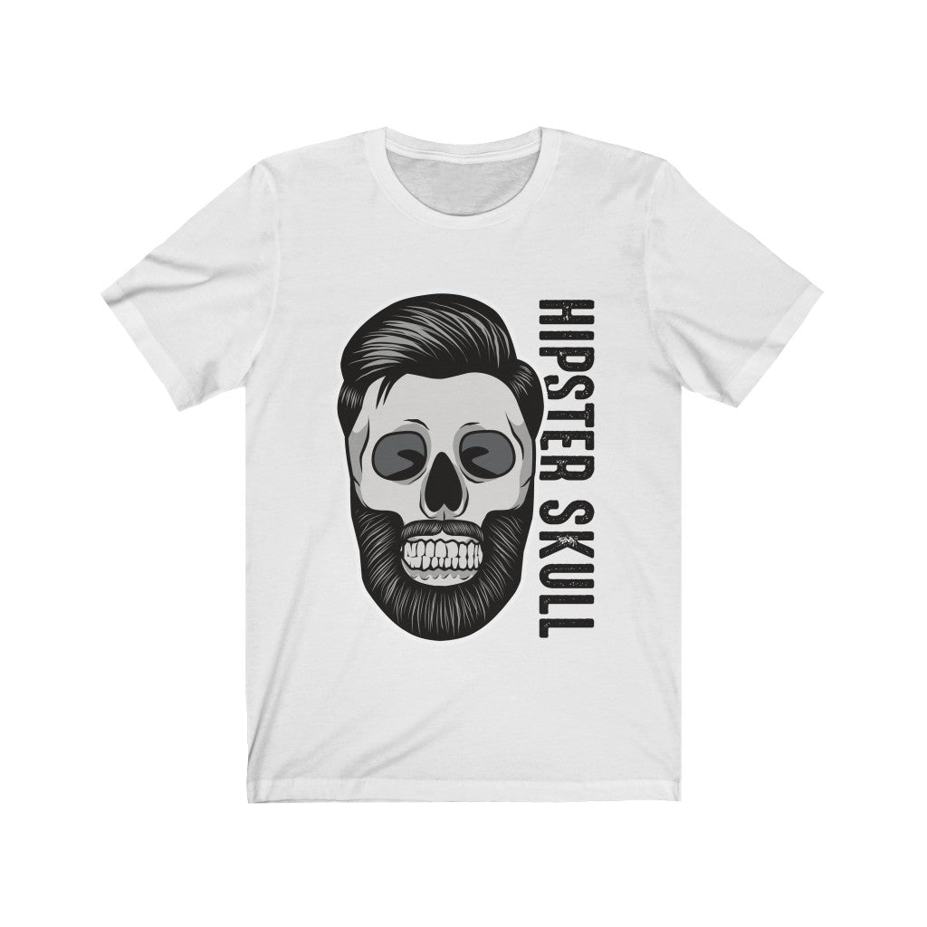 Hipster Skull Popculture Graphic T-Shirt Plum Charlie