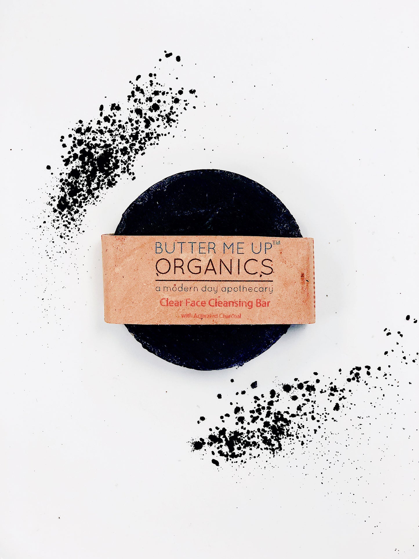 Face Wash Organic Activated Charcoal Face Soap White Smokey