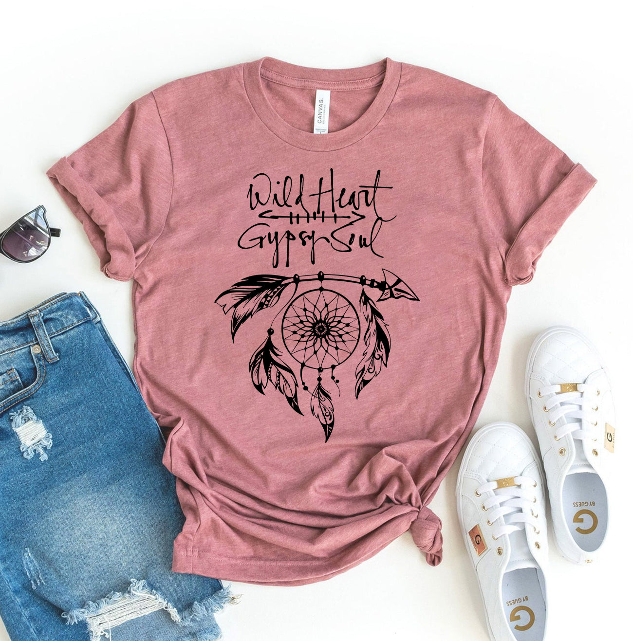 Wild Heart Gypsy Soul T-shirt Agate