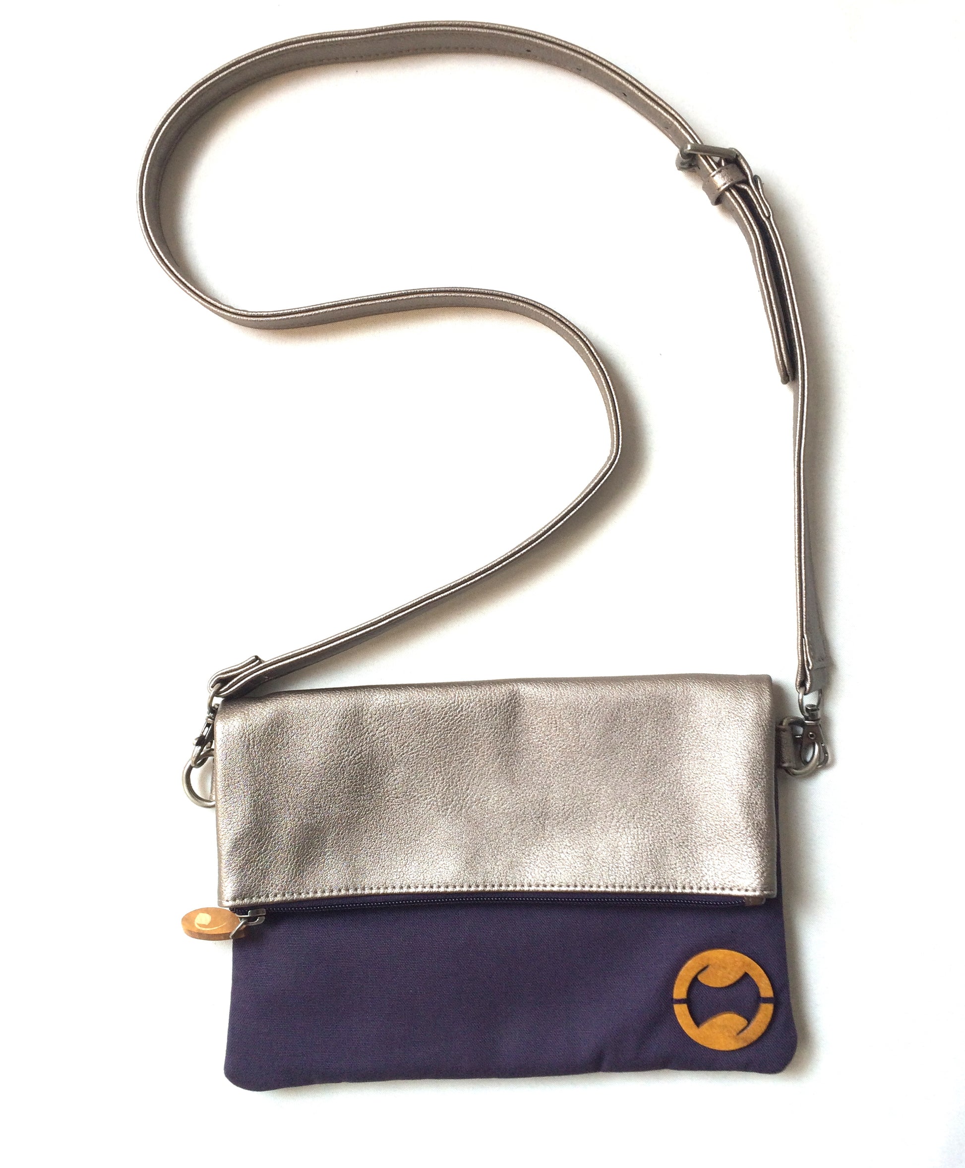 Greene Crossbody Bag & Clutch Purple Meleager