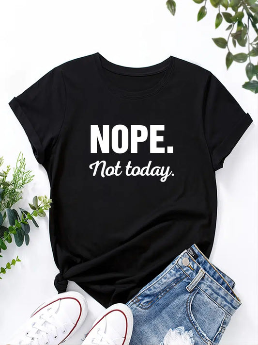 NOT TODAY T-SHIRT Brown Epimetheus