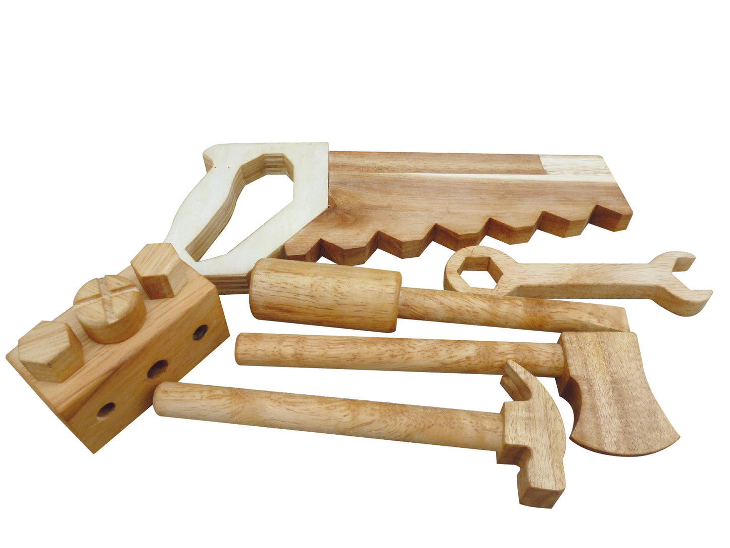 QToys Australia (USA) WOODEN TOOL SET Plum Thanatos