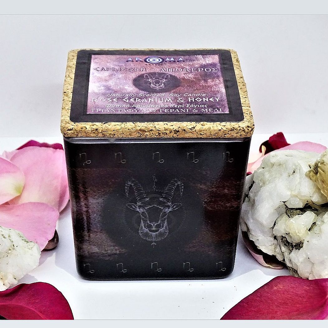 AROMA CAPRICORN – SOY CANDLE Magenta Theia