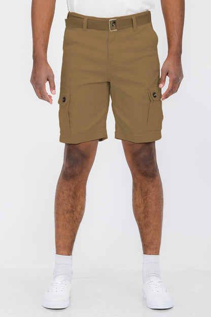 Belted Cargo Short Lime Milo