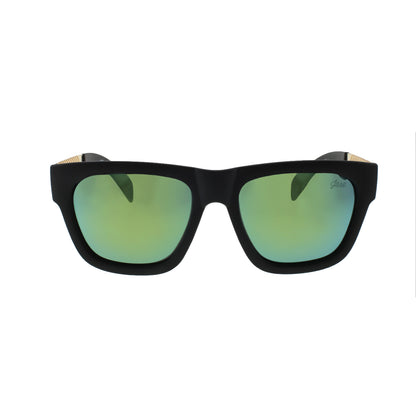 Jase New York Royce Sunglasses in Matte Black Mint Green Cherry