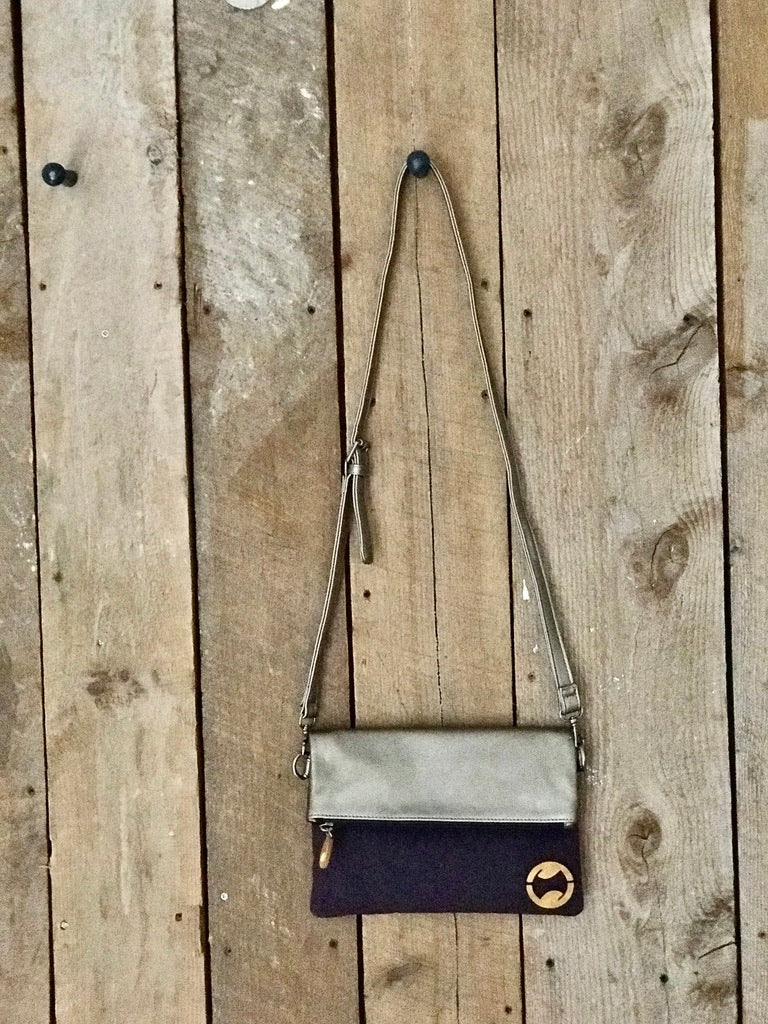 Greene Crossbody Bag & Clutch Purple Meleager