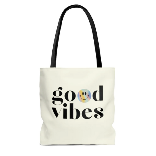 Good Vibes Beach Shopper Tote Bag Medium Yellow Pandora