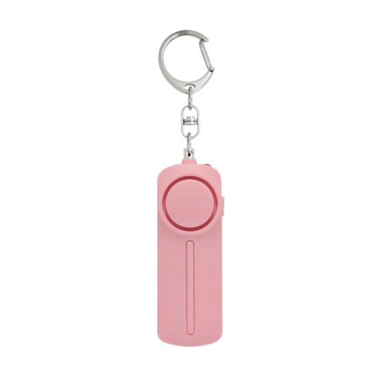 Self Defence Personal Alarm Keychain with LED Light Yellow Pandora