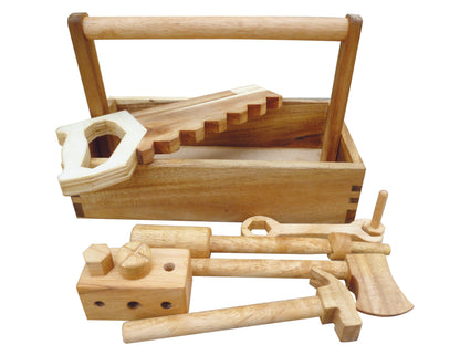 QToys Australia (USA) WOODEN TOOL SET Plum Thanatos