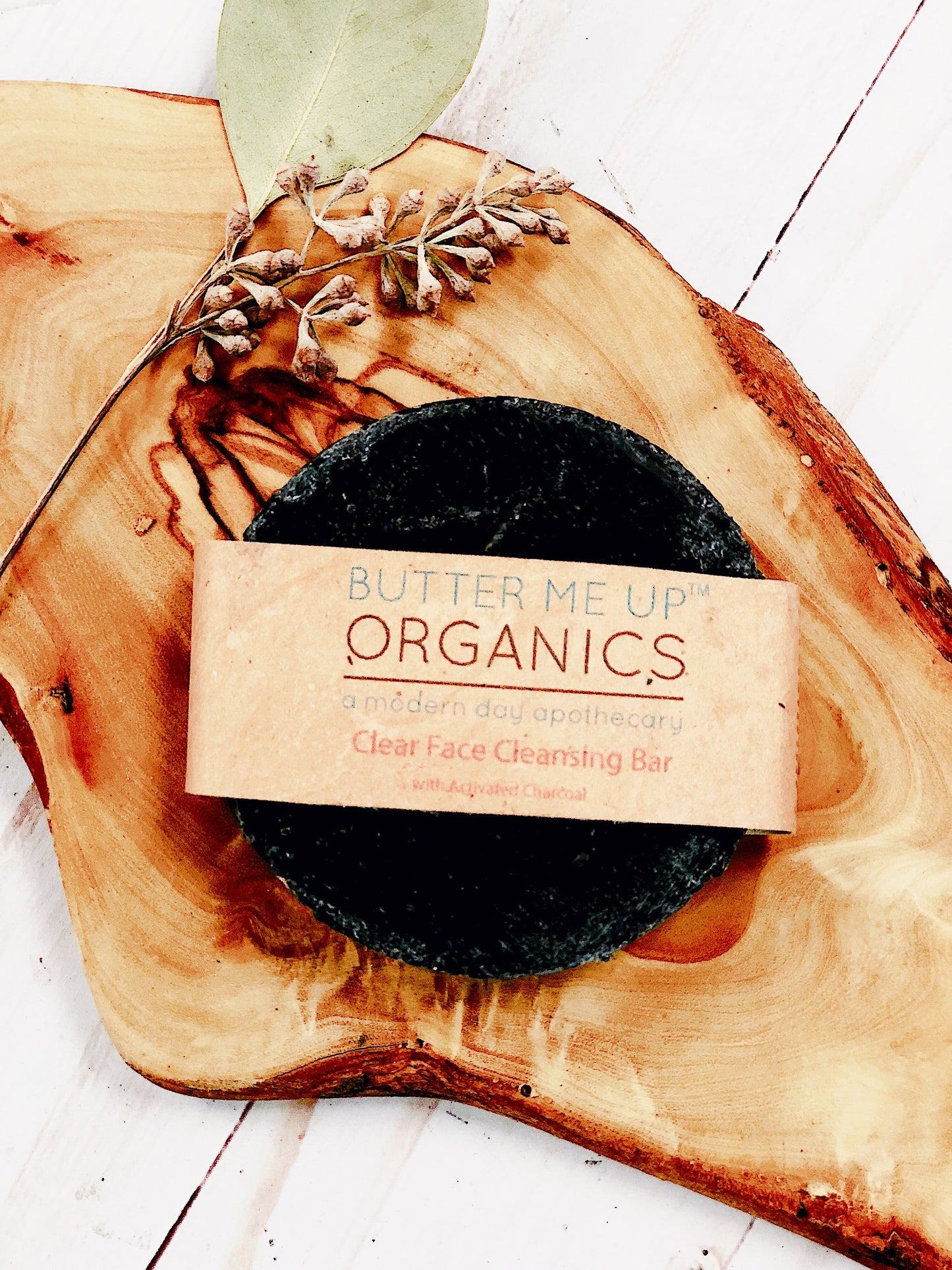 Face Wash Organic Activated Charcoal Face Soap White Smokey