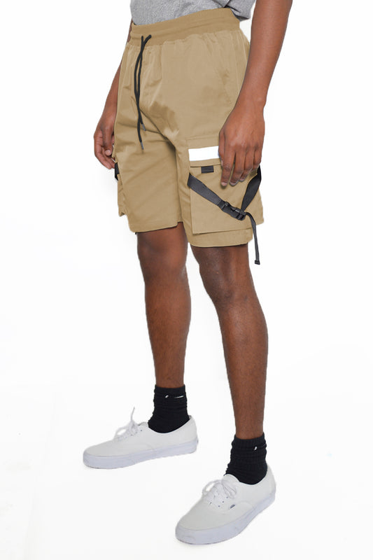 Tactical Cargo Shorts Lime Milo