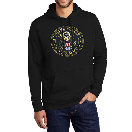 US Army Pullover Fleece Multi Size Hoodies & Sweatshirts Crimson Perses