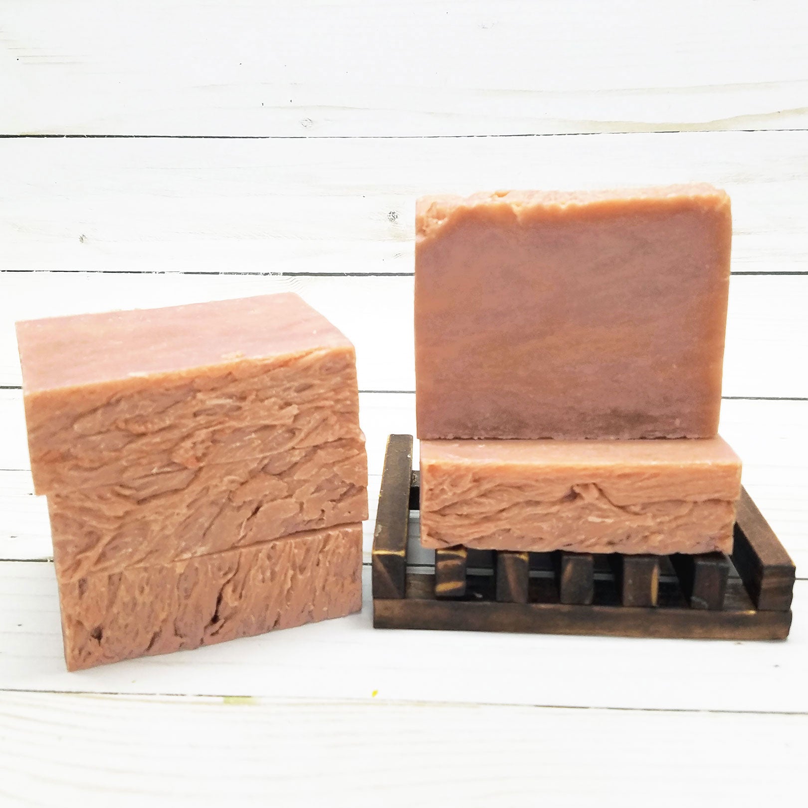 Honeysuckle & Sugar Handmade Soap Black Oliver