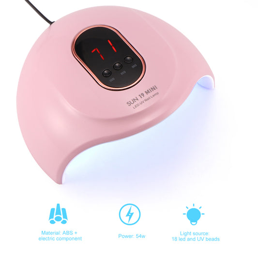 Portable Gel Nail Lamp Teal Simba