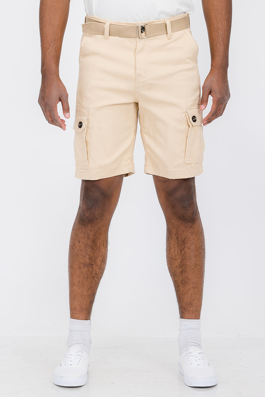 Belted Cargo Short Lime Milo