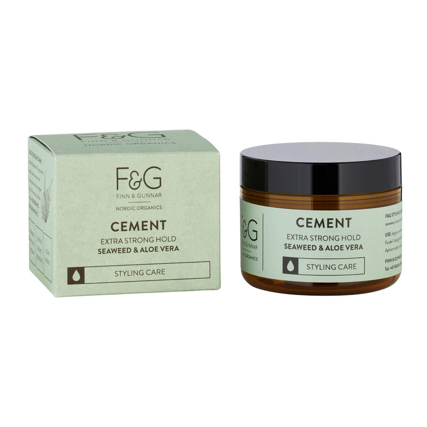 FINN & GUNNAR NORDIC ORGANICS CEMENT GEL 100 ml Scarlet Chronos