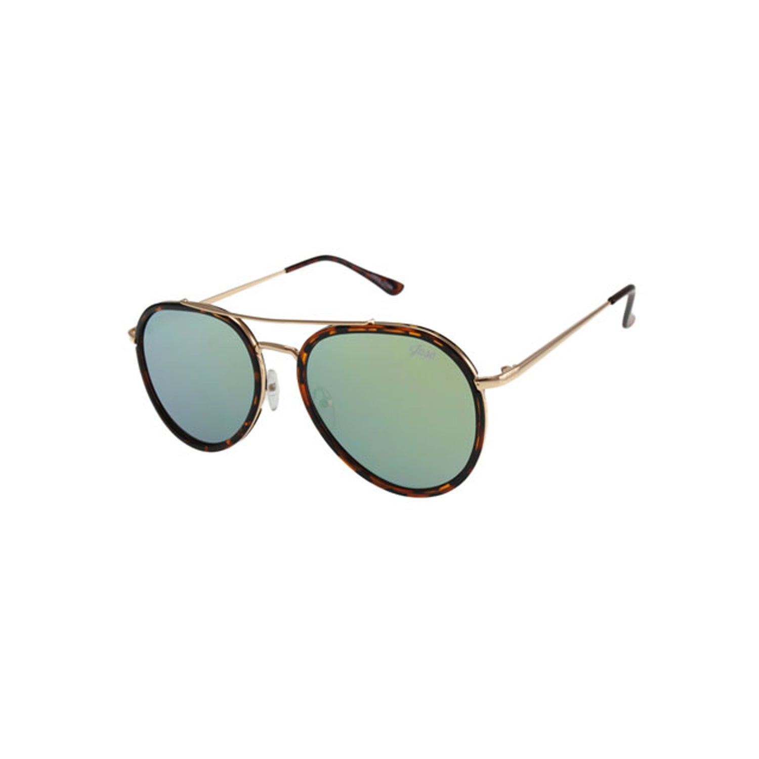 Jase New York Stark Sunglasses in Havana Mint Green Cherry